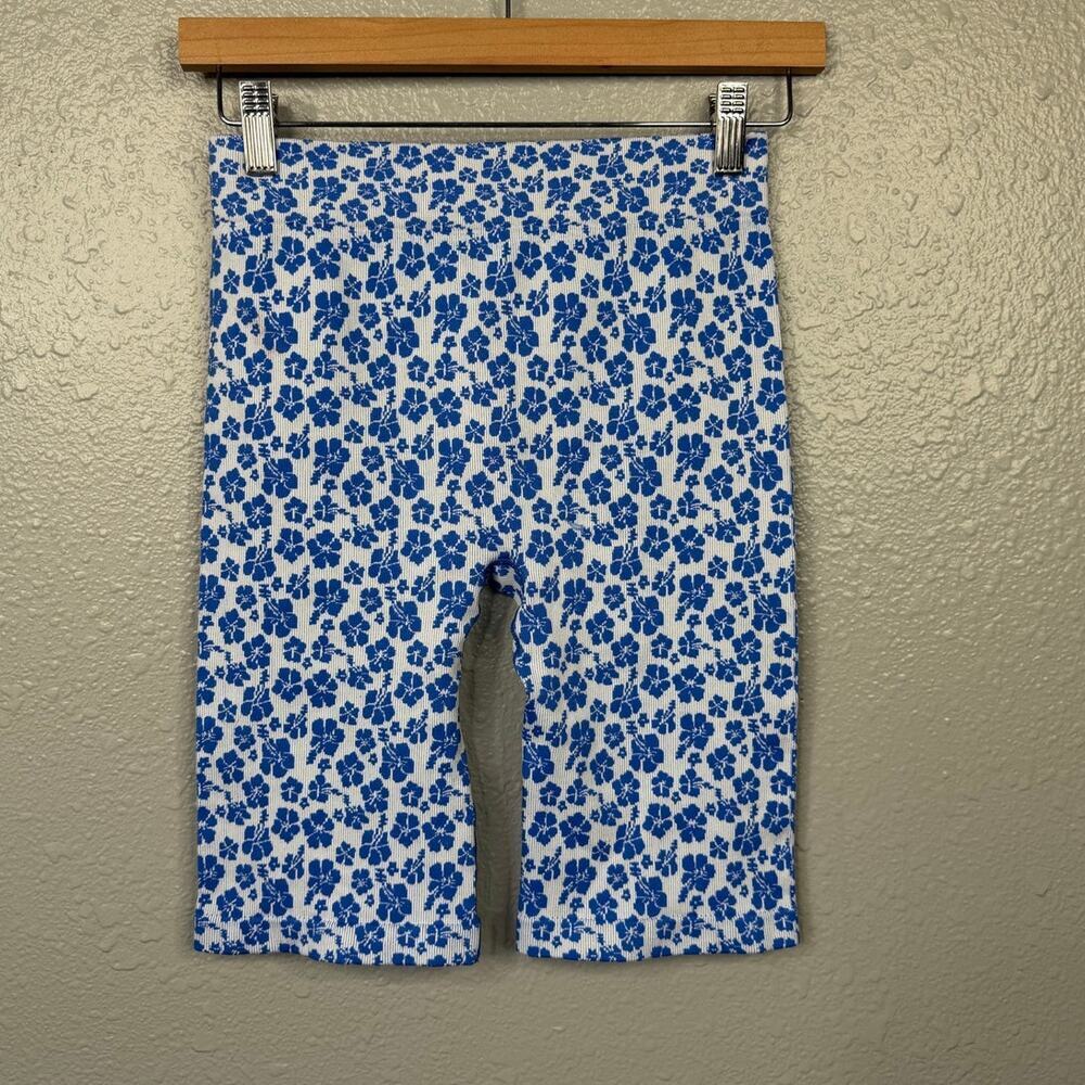 Women’s Biker Floral Shorts / Size-Medium